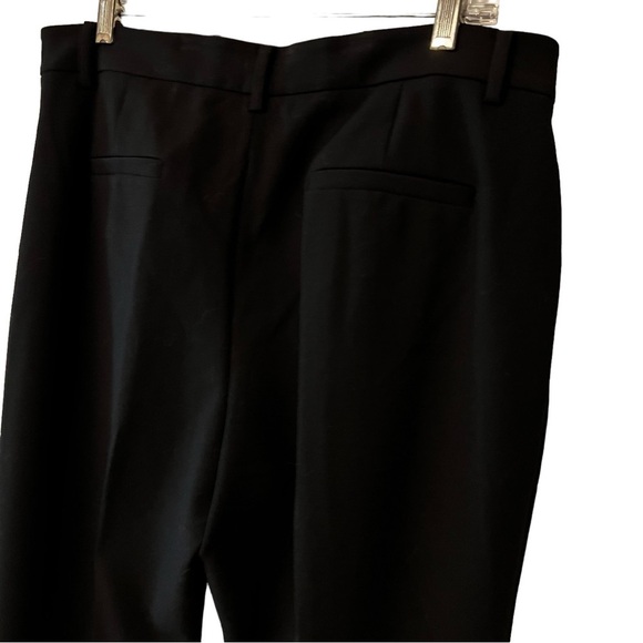Nordstrom Halogen Women’s High Rise Dress Trouser Pants Black size 14 career - Picture 15 of 15
